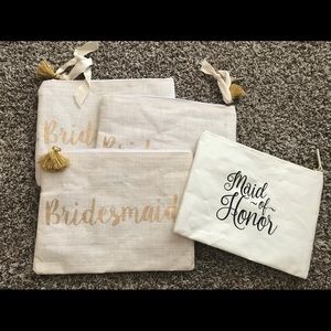 Bridesmaids bags